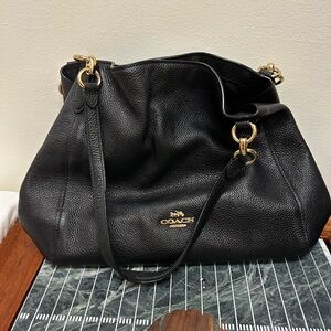 Coach Black Slouch Bag